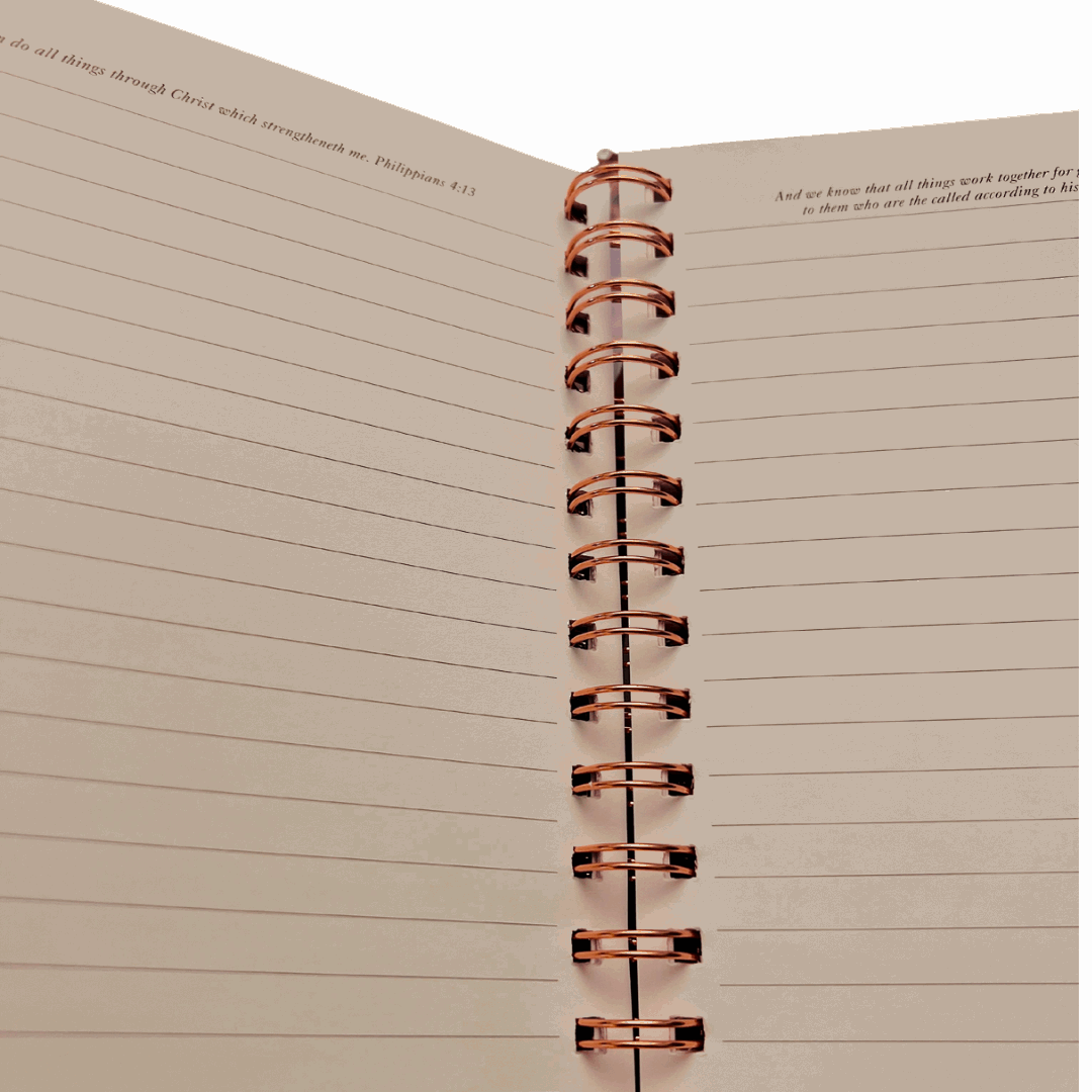 Potential To Purpose Spiral Journal (Shades)