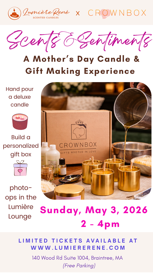 CB EVENT -  Scent & Sentiments: An Unforgettable Candle & Gift Making Experience for Boston Moms (5/3)