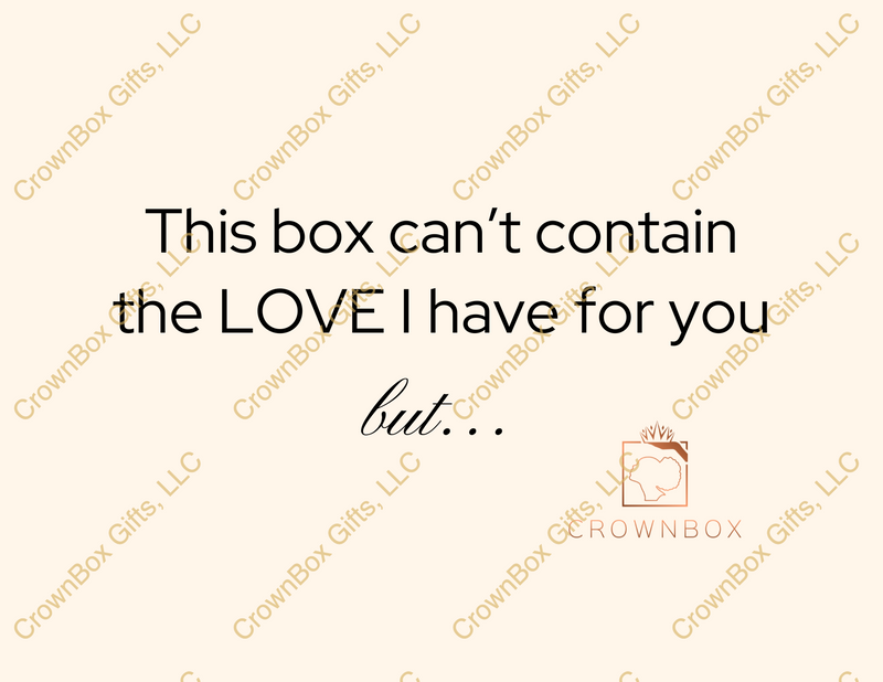 This Box Can't Contain The Love (LN 58)