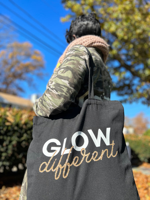GLOW DIFFERENT Tote Bag