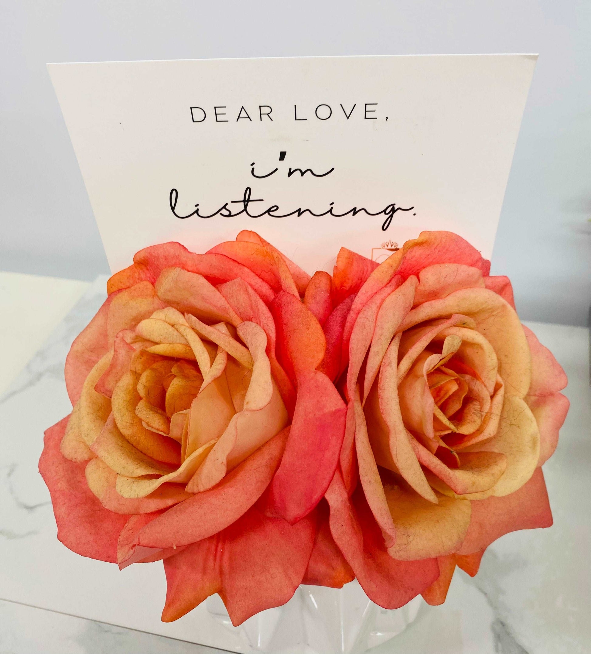 Dear Love...I’m Listening. (LN20)