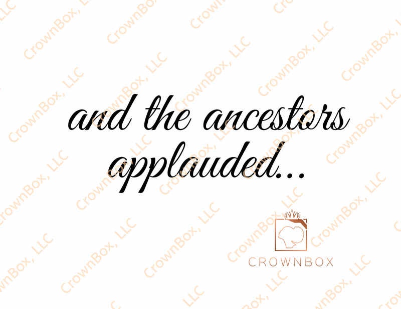 And The Ancestors Applauded… (LN18)