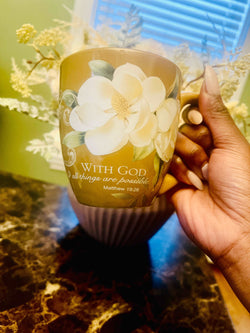 Magnolia Message Mug