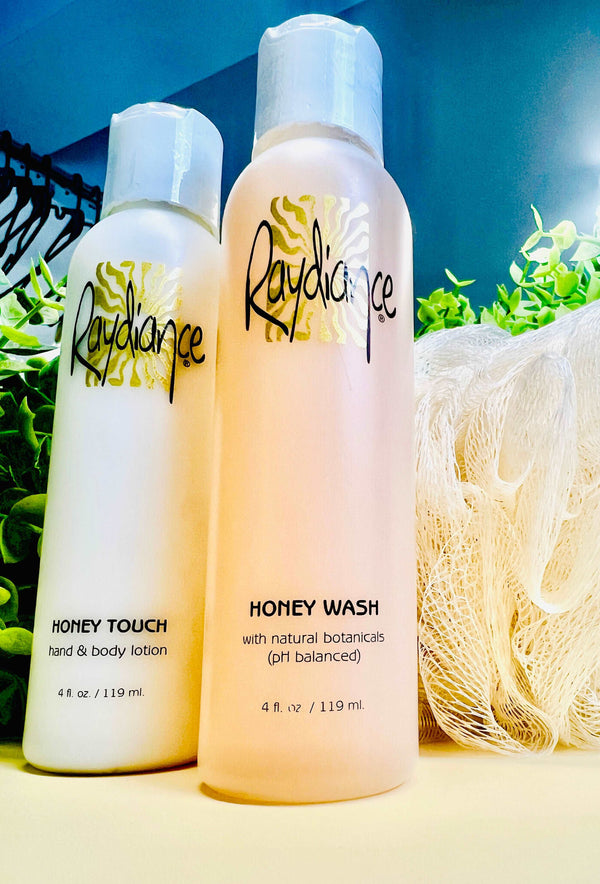 Raydiance Honey Wash & Lotion Set