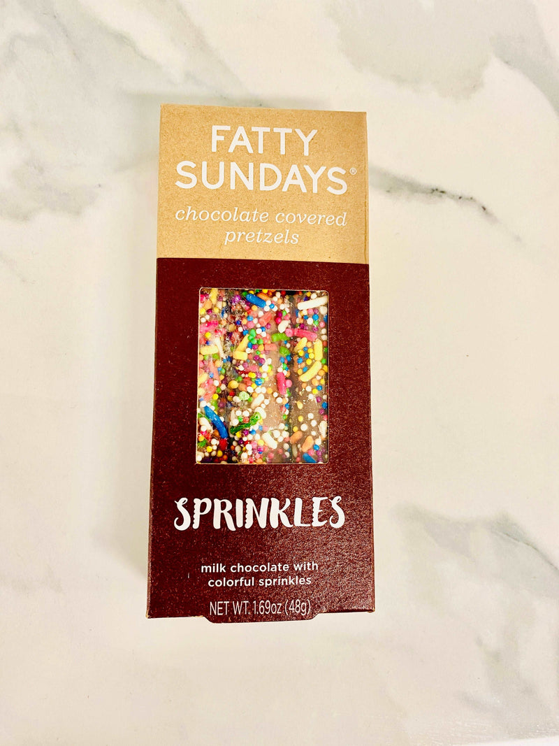 Chocolate-covered Pretzels (Sprinkles)