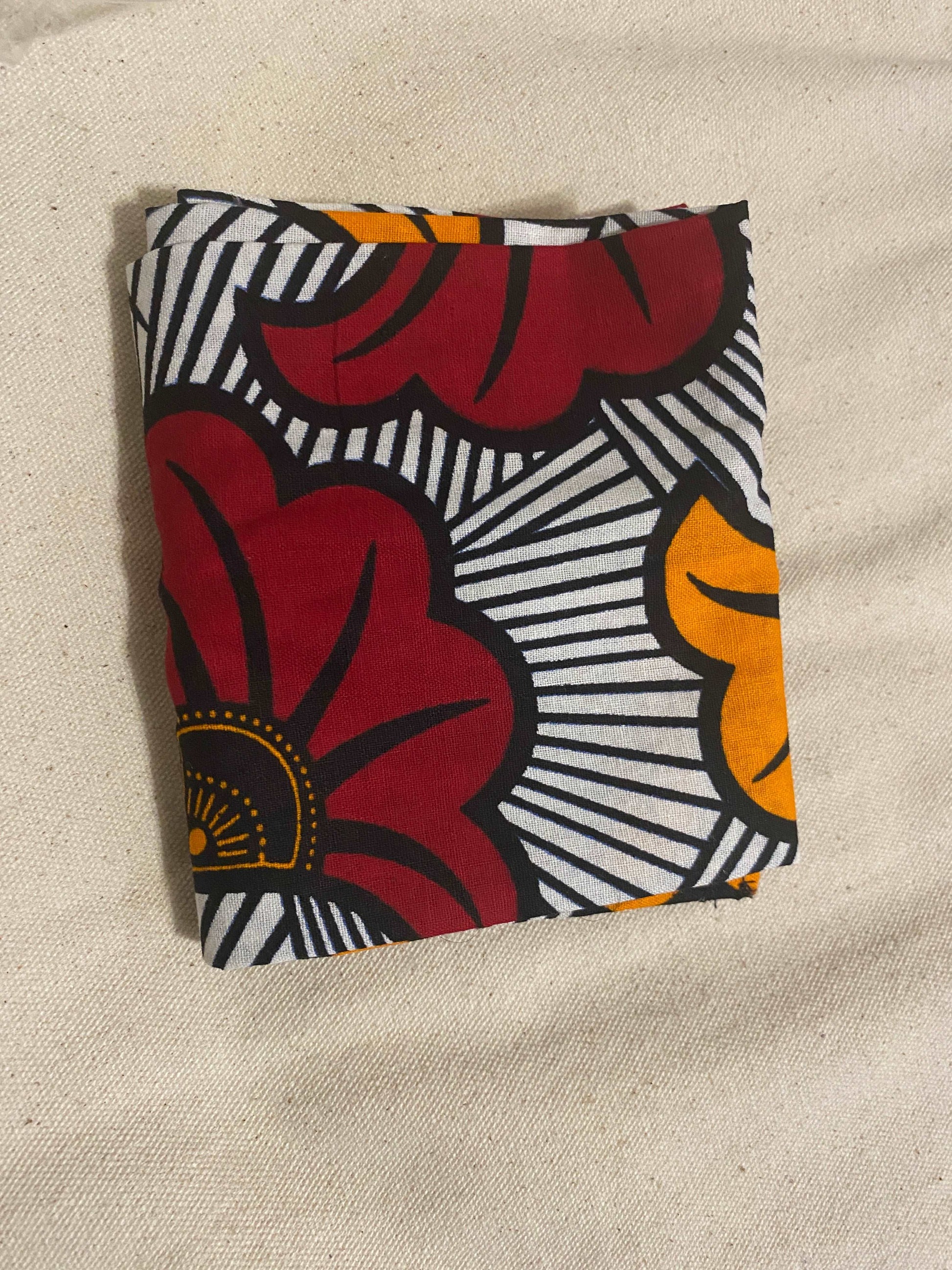 Flexi Headwrap (Red/Yellow Fan)